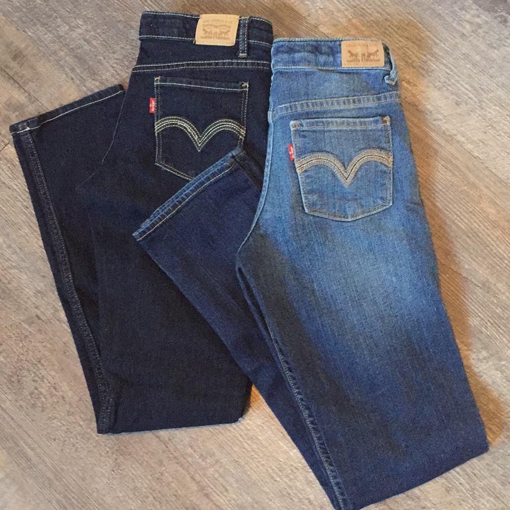 Bundle 2 pairs Girls Levi’s Skinny Jeans